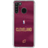 NBA Cleveland Cavaliers Jersey Galaxy A21 Clear Case