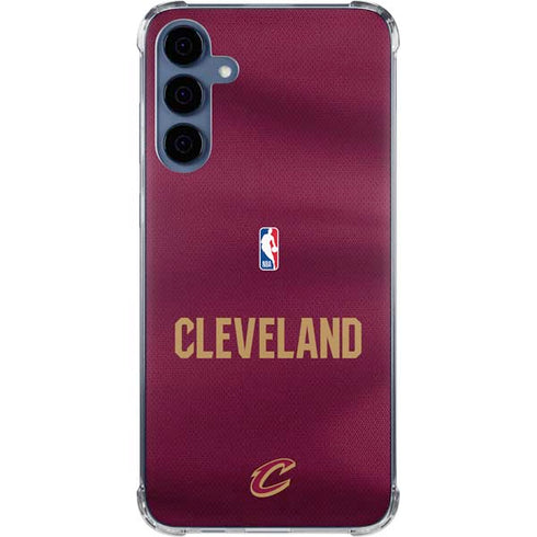 NBA Cleveland Cavaliers Jersey Galaxy A35 5G Clear Case