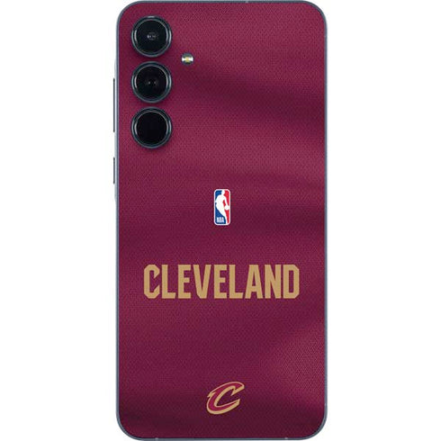 NBA Cleveland Cavaliers Jersey Galaxy A35 5G Skin