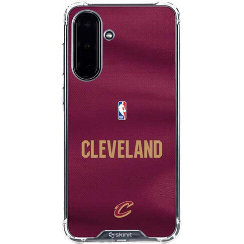 NBA Cleveland Cavaliers Jersey Galaxy A36 5G Clear Case