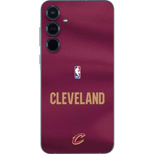 NBA Cleveland Cavaliers Jersey Galaxy A55 5G Skin