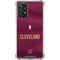 NBA Cleveland Cavaliers Jersey Galaxy A72 5G Clear Case