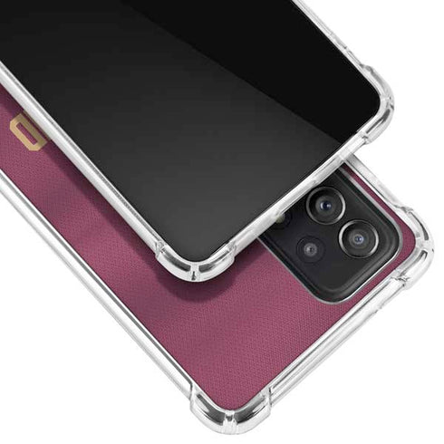 NBA Cleveland Cavaliers Jersey Galaxy A72 5G Clear Case