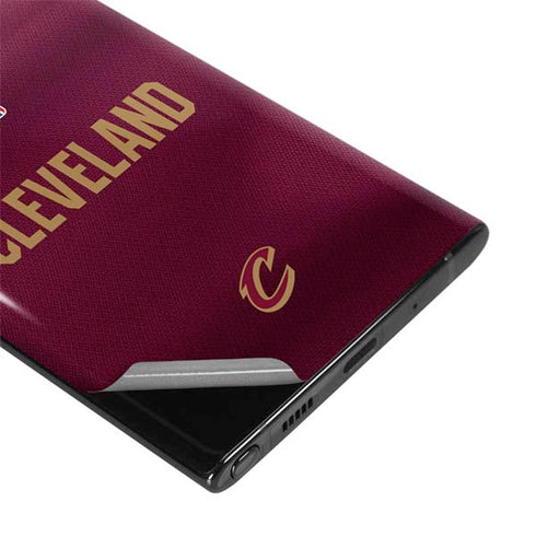 NBA Cleveland Cavaliers Jersey Galaxy Note 10 Plus Skin