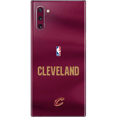 NBA Cleveland Cavaliers Jersey Galaxy Note 10 Skin