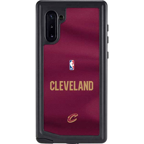 NBA Cleveland Cavaliers Jersey Galaxy Note 10 Waterproof Case