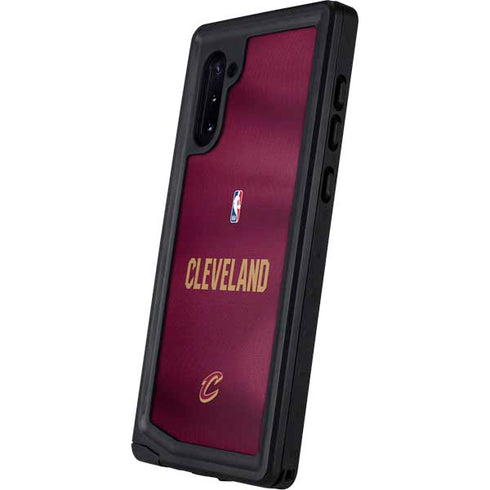 NBA Cleveland Cavaliers Jersey Galaxy Note 10 Waterproof Case