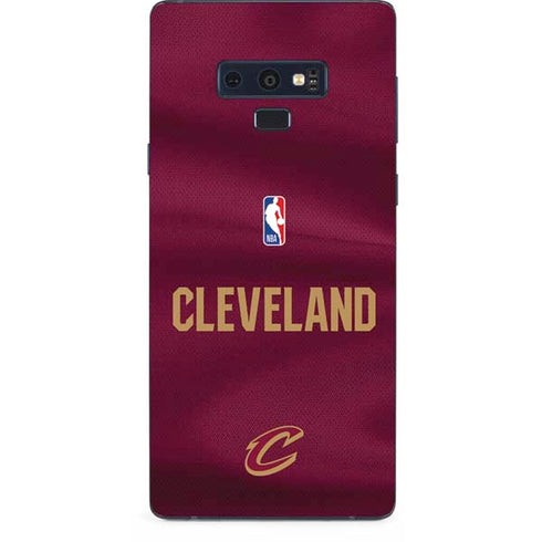 NBA Cleveland Cavaliers Jersey Galaxy Note 9 Skin