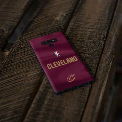 NBA Cleveland Cavaliers Jersey Galaxy Note 9 Skin