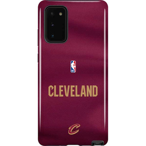 NBA Cleveland Cavaliers Jersey Galaxy Note20 5G Pro Case
