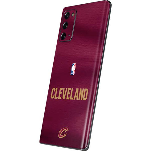 NBA Cleveland Cavaliers Jersey Galaxy Note20 5G Skin