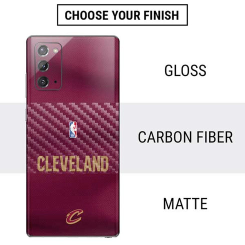 NBA Cleveland Cavaliers Jersey Galaxy Note20 5G Skin