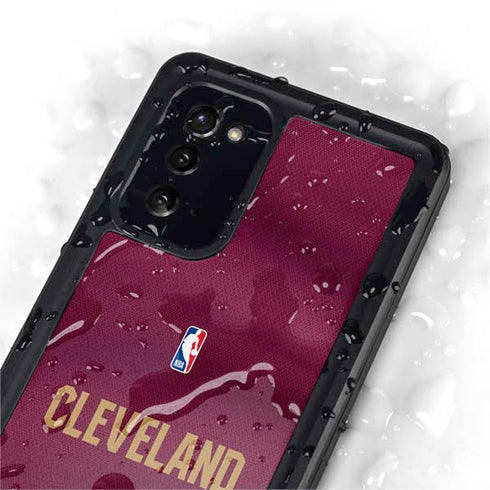 NBA Cleveland Cavaliers Jersey Galaxy Note20 5G Waterproof Case