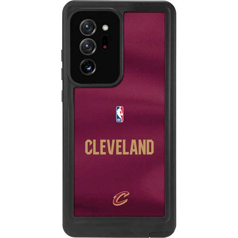 NBA Cleveland Cavaliers Jersey Galaxy Note20 Ultra 5G Waterproof Case