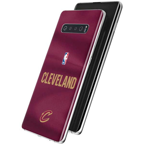 NBA Cleveland Cavaliers Jersey Galaxy S10 Skin