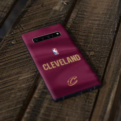 NBA Cleveland Cavaliers Jersey Galaxy S10 Skin