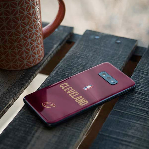 NBA Cleveland Cavaliers Jersey Galaxy S10e Skin
