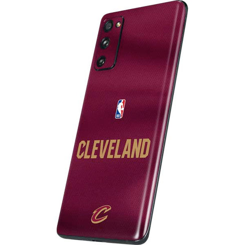 NBA Cleveland Cavaliers Jersey Galaxy S20 Fan Edition Skin