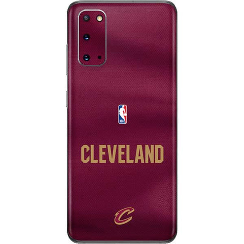 NBA Cleveland Cavaliers Jersey Galaxy S20 Skin