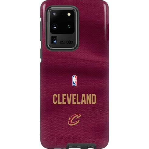 NBA Cleveland Cavaliers Jersey Galaxy S20 Ultra 5G Pro Case