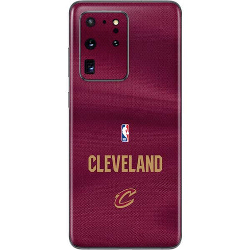 NBA Cleveland Cavaliers Jersey Galaxy S20 Ultra 5G Skin