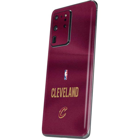 NBA Cleveland Cavaliers Jersey Galaxy S20 Ultra 5G Skin