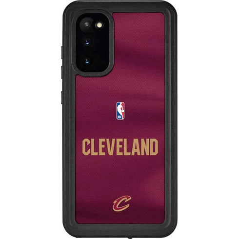 NBA Cleveland Cavaliers Jersey Galaxy S20 Waterproof Case