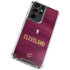 NBA Cleveland Cavaliers Jersey Galaxy S21 Ultra 5G Clear Case