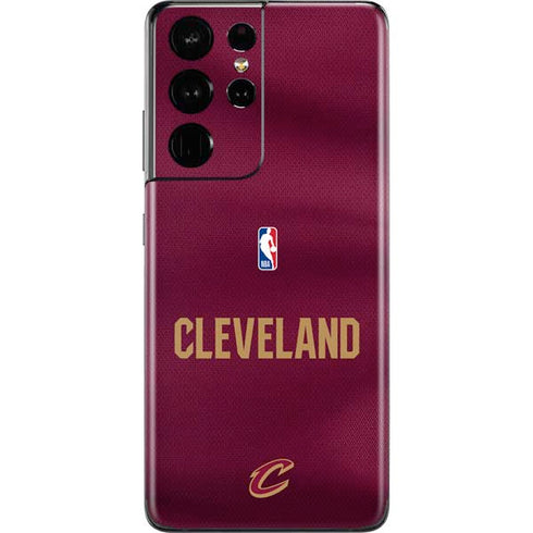 NBA Cleveland Cavaliers Jersey Galaxy S21 Ultra 5G Skin