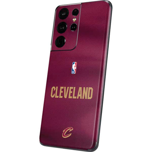 NBA Cleveland Cavaliers Jersey Galaxy S21 Ultra 5G Skin
