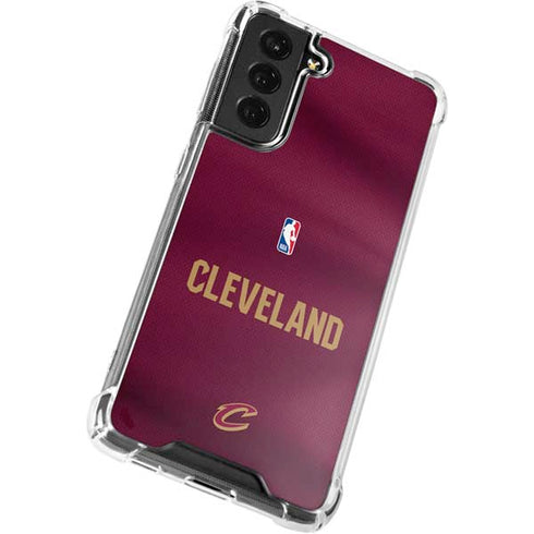 NBA Cleveland Cavaliers Jersey Galaxy S22 Plus Clear Case
