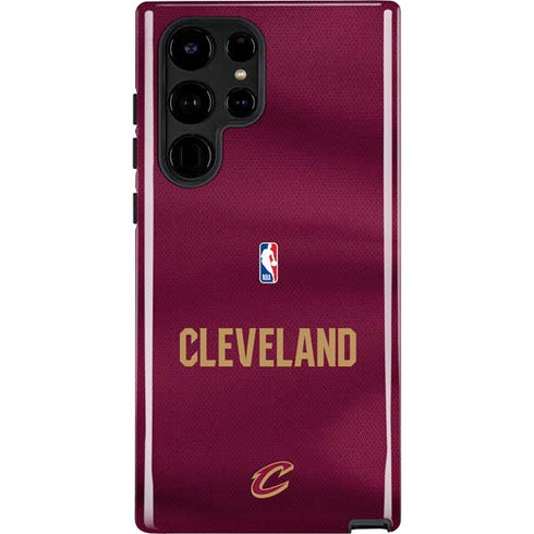 NBA Cleveland Cavaliers Jersey Galaxy S22 Ultra Pro Case