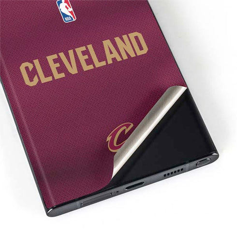 NBA Cleveland Cavaliers Jersey Galaxy S22 Ultra Skin