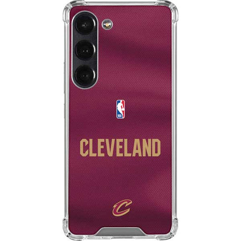 NBA Cleveland Cavaliers Jersey Galaxy S23 Clear Case