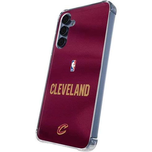 NBA Cleveland Cavaliers Jersey Galaxy S24 Clear Case