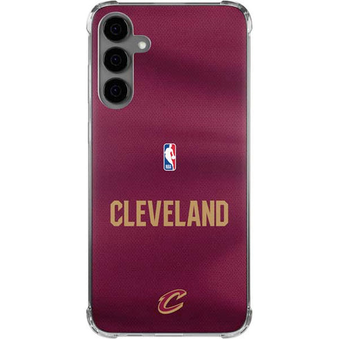 NBA Cleveland Cavaliers Jersey Galaxy S24 Plus Clear Case