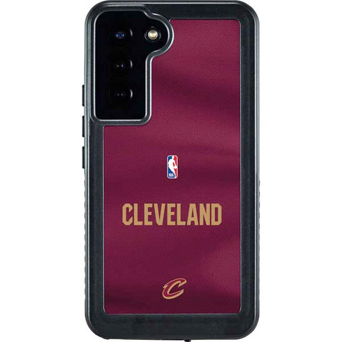 NBA Cleveland Cavaliers Jersey Galaxy S24 Plus Waterproof Case