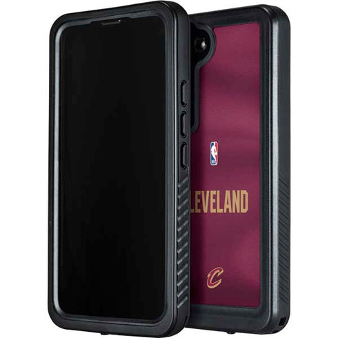 NBA Cleveland Cavaliers Jersey Galaxy S24 Plus Waterproof Case