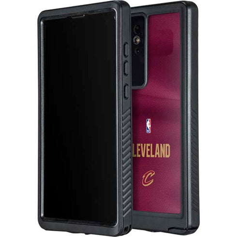 NBA Cleveland Cavaliers Jersey Galaxy S24 Ultra Waterproof Case
