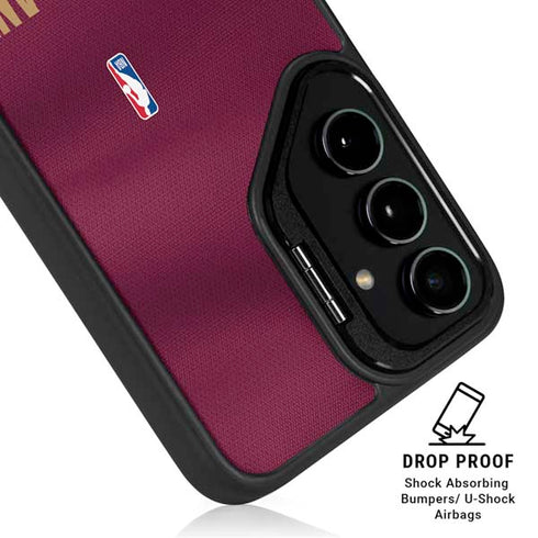 NBA Cleveland Cavaliers Jersey Galaxy S25 Kickstand Case