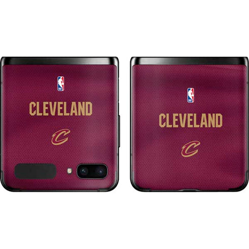 NBA Cleveland Cavaliers Jersey Galaxy Z Flip Skin