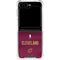 NBA Cleveland Cavaliers Jersey Galaxy Z Flip5 5G Clear Case