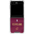 NBA Cleveland Cavaliers Jersey Galaxy Z Flip5 5G Clear Case