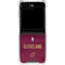 NBA Cleveland Cavaliers Jersey Galaxy Z Flip6 Clear Case