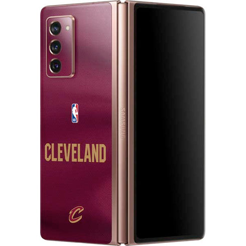 NBA Cleveland Cavaliers Jersey Galaxy Z Fold2 5G Skin