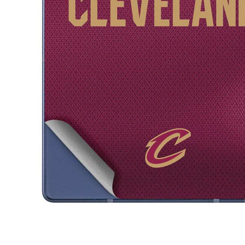 NBA Cleveland Cavaliers Jersey Galaxy Z Fold6 Skin