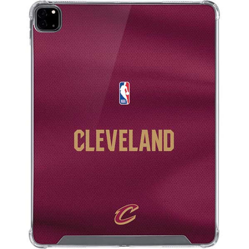 NBA Cleveland Cavaliers Jersey iPad Pro 12.9in (2020) Clear Case