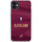 NBA Cleveland Cavaliers Jersey iPhone 11 Clear Case
