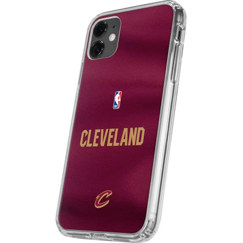 NBA Cleveland Cavaliers Jersey iPhone 11 Clear Case