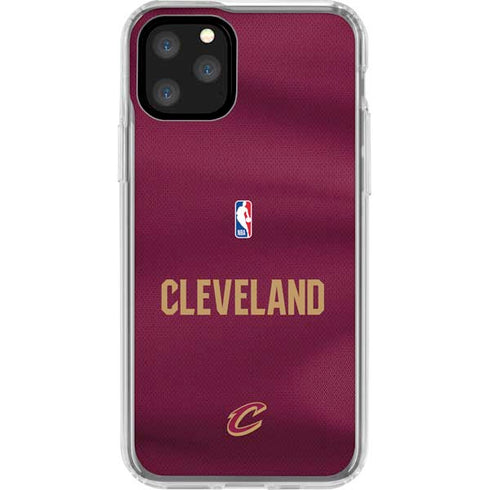 NBA Cleveland Cavaliers Jersey iPhone 11 Pro Clear Case
